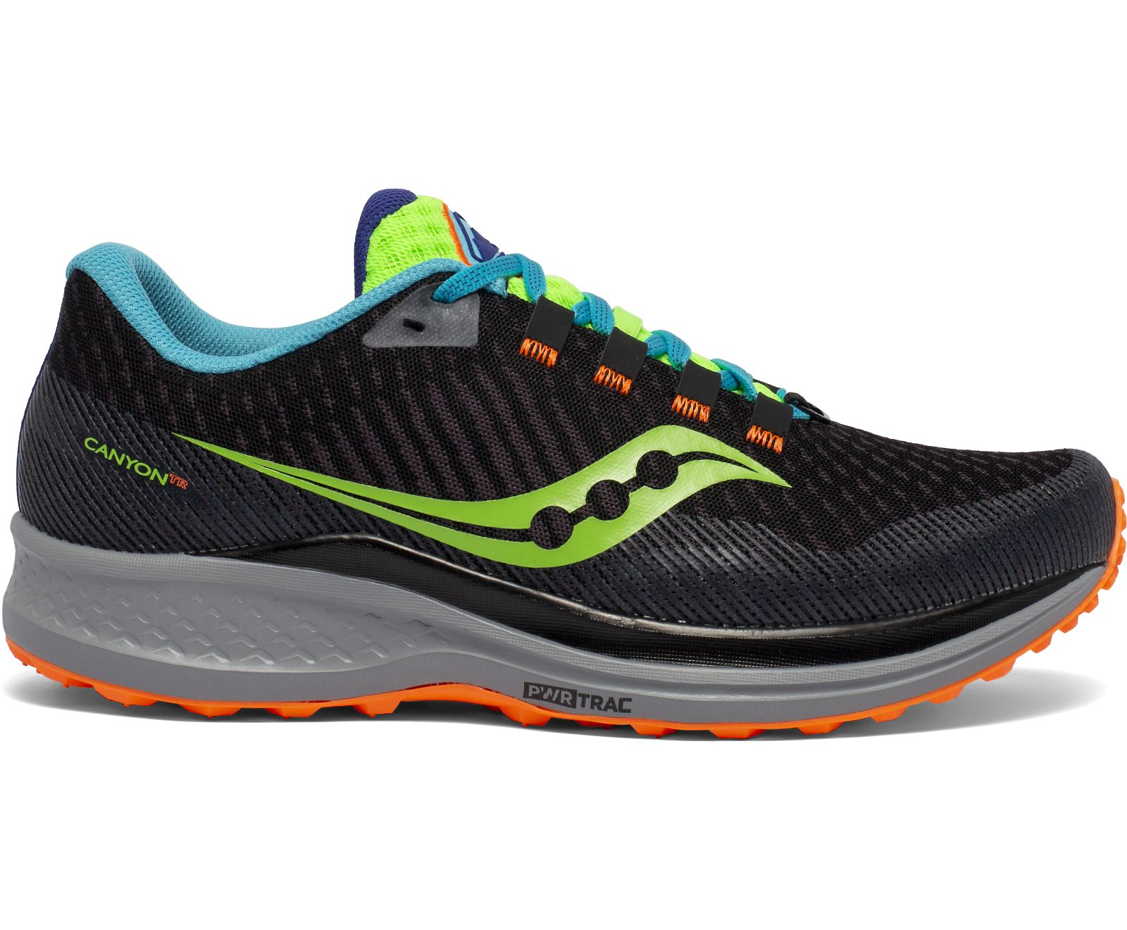 Saucony Canyon Tr Men\'s Trail Running Shoes Orange / Black | Canada 574WNBY